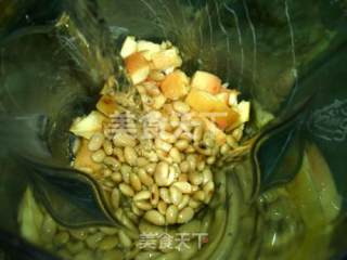 苹果熟豆豆浆的做法步骤：4