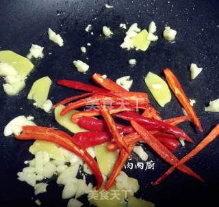 广州家常小菜腐乳炒通心菜#肉肉厨的做法步骤：6