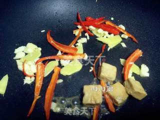 广州家常小菜腐乳炒通心菜#肉肉厨的做法步骤：7