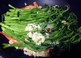 广州家常小菜腐乳炒通心菜#肉肉厨的做法步骤：10