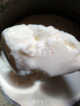 自制酸奶，豆腐脑状的做法步骤：5