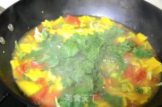 蔬菜煮南瓜面片的做法步骤：12