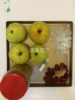秋梨膏的做法步骤：1