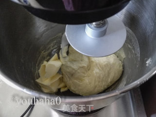 白脱面包球的做法步骤：2