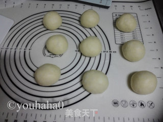 白脱面包球的做法步骤：6
