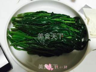 豉油空心菜的做法步骤：3
