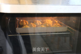 卡仕达泡芙的做法步骤：7