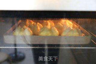 卡仕达泡芙的做法步骤：8