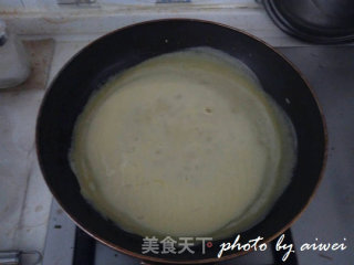 烫蛋皮的做法步骤：3