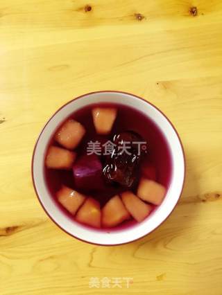 紫薯苹果驻颜糖水的做法步骤：6