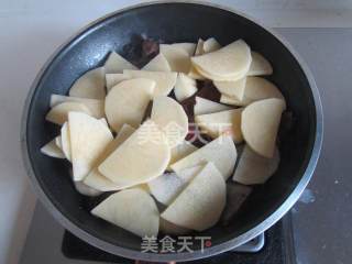 腊肉土豆片的做法步骤：3