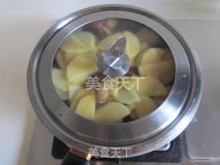 腊肉土豆片的做法步骤：5
