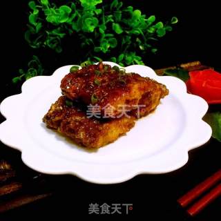 糖醋带鱼的做法步骤：11
