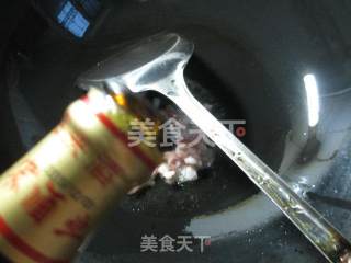肉丝圆白菜蚕豆羹的做法步骤：2