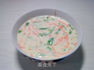 青椒胡萝卜鸡蛋饼的做法步骤：4