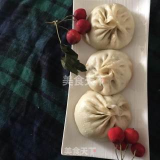 芹菜圆白菜肉包子的做法步骤：8