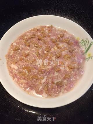 咸鱼蒸肉饼的做法步骤：6