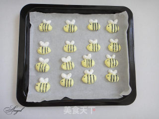 小蜜蜂蛋白糖的做法步骤：6