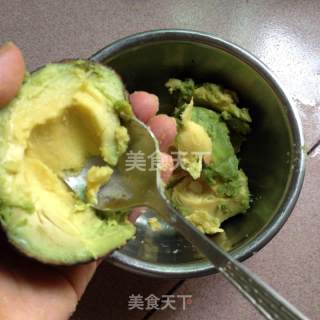 牛油果培根芝士派的做法步骤：5