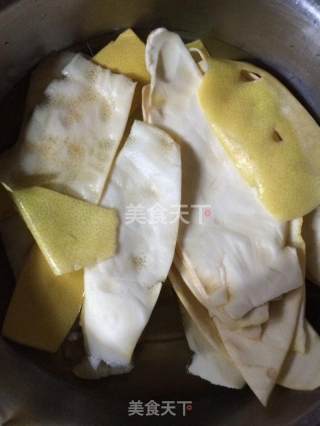 手工蜂蜜柚子茶的做法步骤：3