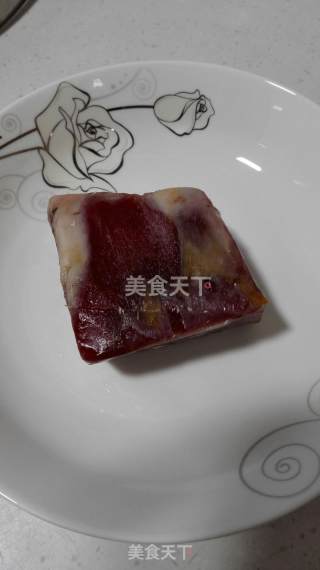 乳饼蒸火腿的做法步骤：2