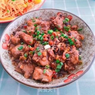 豆豉蒸排骨的做法步骤：5
