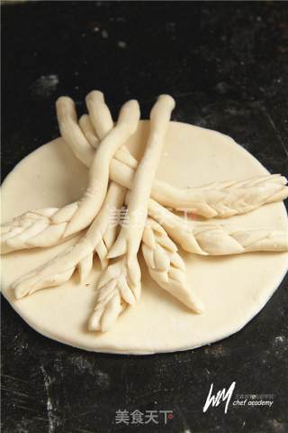 麦穗装饰面包的做法步骤：8