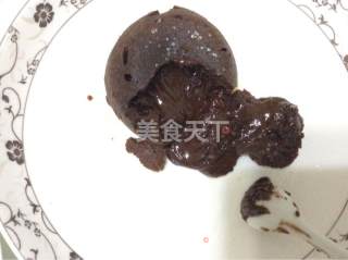 熔岩巧克力的做法步骤：6