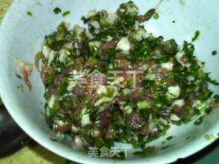 香菜鲜肉包的做法步骤：6