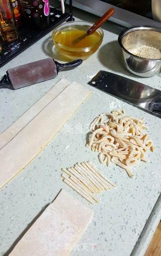 椰香沙琪玛的做法步骤：2