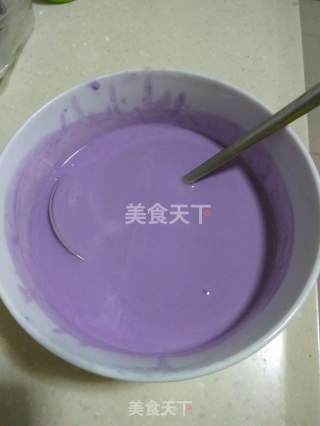 紫色的热情的做法步骤：5