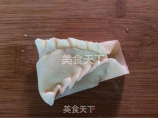 蝴蝶饺子的做法步骤：8