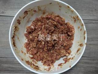 面筋塞肉的做法步骤：2