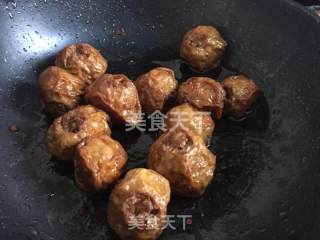 面筋塞肉的做法步骤：8