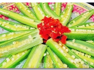 蒜蓉秋葵的做法步骤：6
