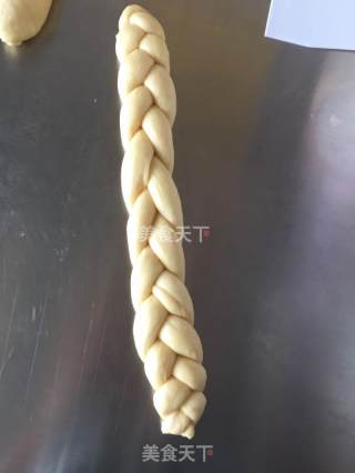 辫子面包的做法步骤：11