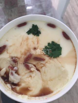 枸杞鸡蛋羹的做法步骤：7