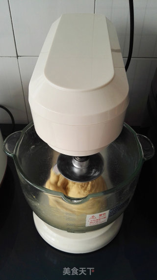 南瓜花朵面包的做法步骤：4