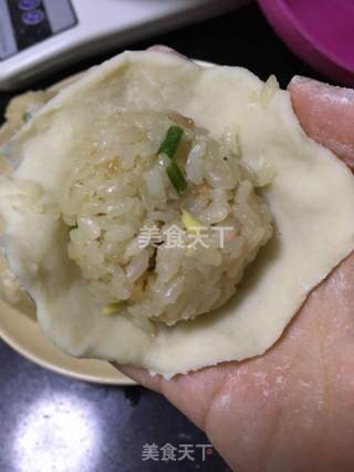 糯米煎饼的做法步骤：7