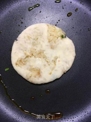 糯米煎饼的做法步骤：8