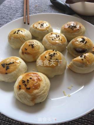 蛋黄酥 豆沙酥 红豆酥 各种酥的做法步骤：5