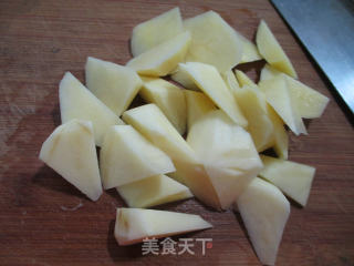 扁豆煮土豆的做法步骤：2