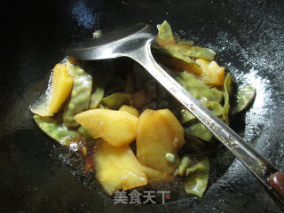 扁豆煮土豆的做法步骤：10