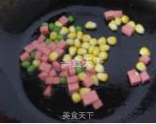 向日葵炒饭的做法步骤：3