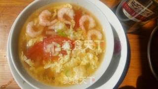 西红柿蛋花补脑汤的做法步骤：5