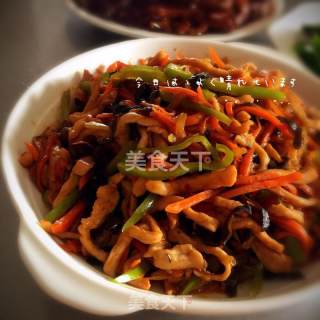 鱼香肉丝的做法步骤：6