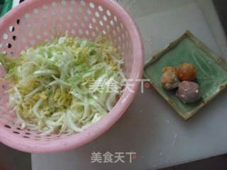 蛋黄娃娃菜的做法步骤：1