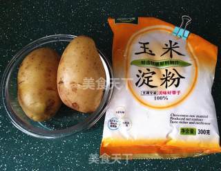 笑脸土豆饼的做法步骤：1