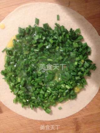 快手版韭菜盒子的做法步骤：5