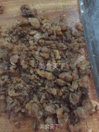 萝卜油渣鲜肉汤圆的做法步骤：3